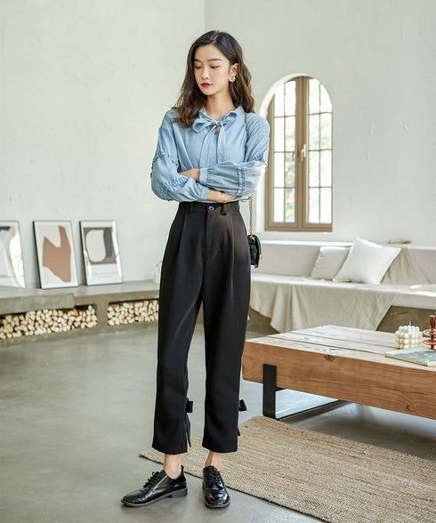 Bowtie Slim Pants